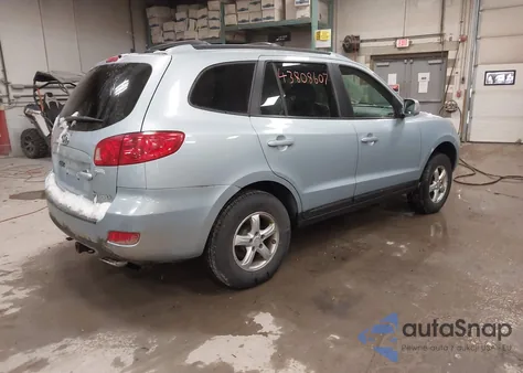 2007 Hyundai Santa Fe Gls from USA, damaged, VIN 5NMSG13D07H095257